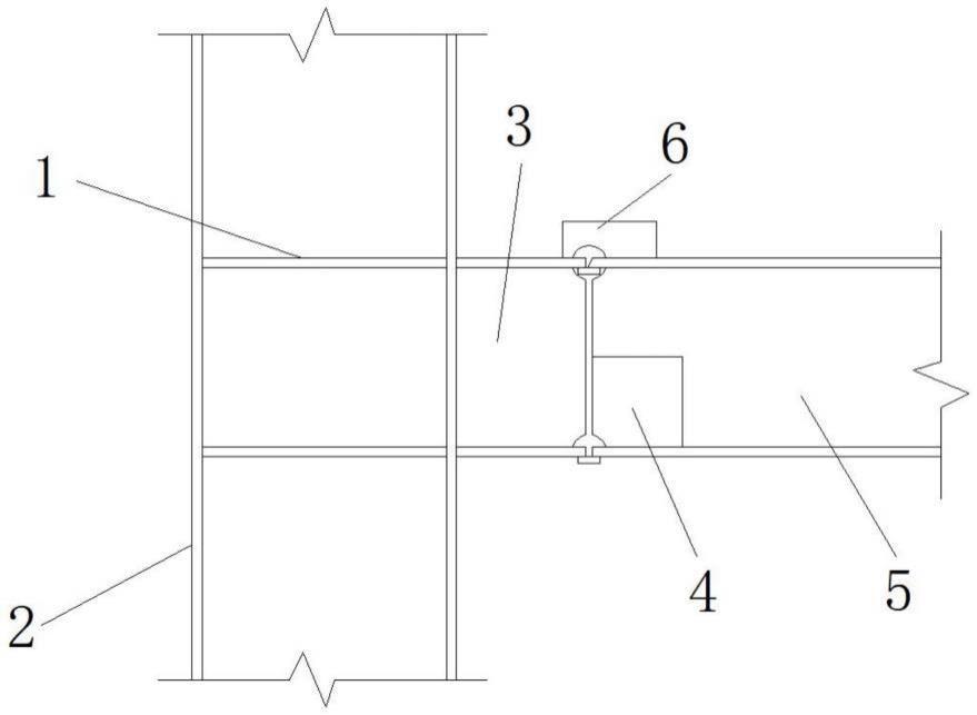 一种新型箱型钢梁节点连接结构的制作方法