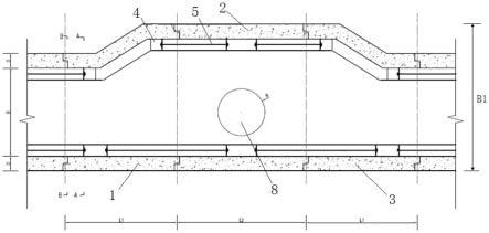 一种缆线管沟配套预制装配式混凝土三通人孔井的制作方法