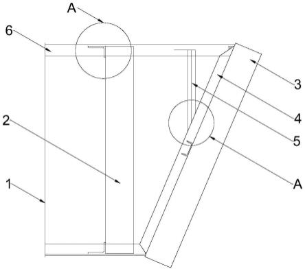 一种扶梯斜撇形式桁架的制作方法