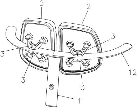 一种符合人体工学设计的多向调节座椅靠背的制作方法