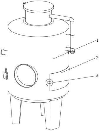 用于制造加工桑葚酒使用的发酵罐的制作方法