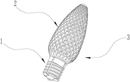 灯头结构及应用该灯头结构的灯泡的制作方法