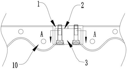 楔形锁扣连接结构的制作方法