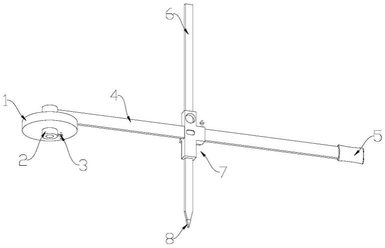 一种小型螺旋桨螺距测量装置的制作方法