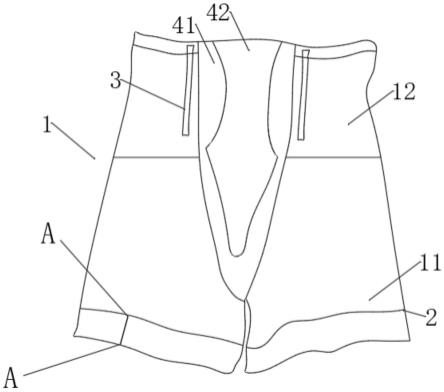 一款重塑臀型反重力的立体臀杯翘臀裤的制作方法