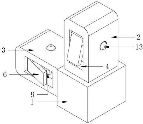 一种铝合金门窗框架的转角定位连接结构的制作方法