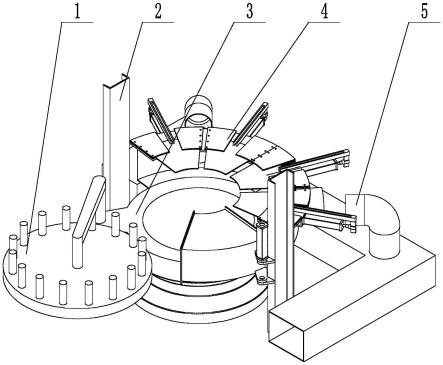 焦炭塔顶自动集气罩的制作方法