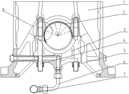 一种柴油机主轴承滑油供给系统的制作方法