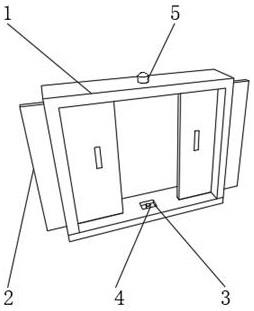 一种机床防护门防夹装置的制作方法