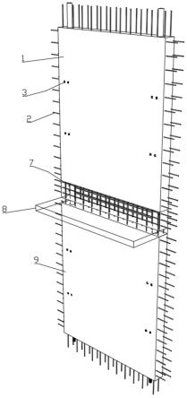 一种钢管柱约束装配式预制剪力墙结构的制作方法