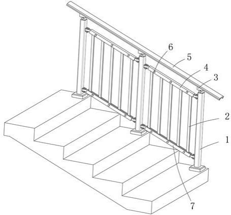 一种楼梯用防跌倒装置的制作方法