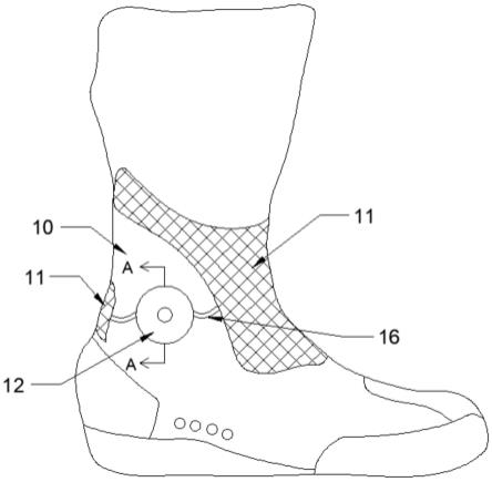 一种舒适型脚踝紧急保护靴的制作方法