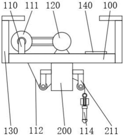 一种重力式分层采样器用悬吊机构的制作方法