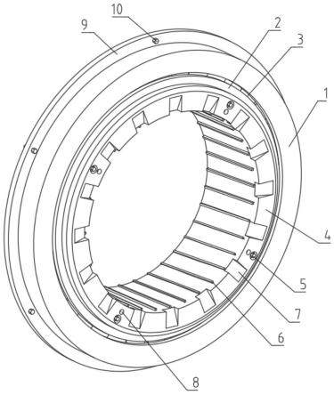 一种圆形自动旋转散流器的制作方法