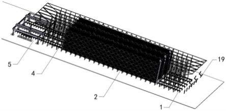 一种自动化分拣包装角钢的物流系统的制作方法