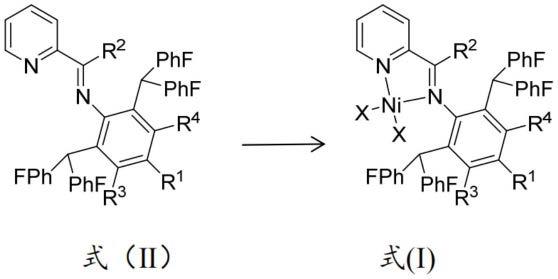一种吡啶亚胺镍配合物、其制备方法及用途与流程