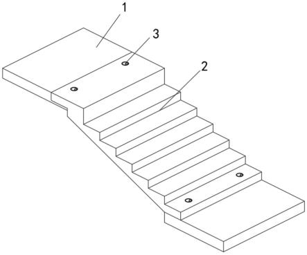 一种钢筋混凝土装配式楼梯拼接加固结构的制作方法