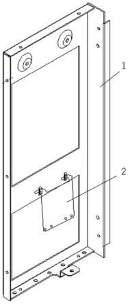 一种高压柜插片式安装板结构的制作方法