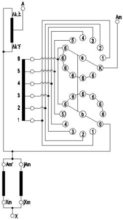 单相自耦无励磁中压多分接调压变压器及其调压方法与流程