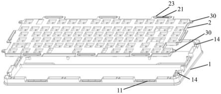 机械键盘的内胆悬浮结构和机械键盘的制作方法