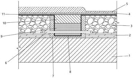 一种地暖盘管穿卫生间门槛防水节点的制作方法