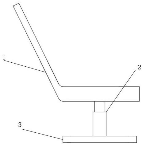 一种老板椅上的O型圈结构的制作方法