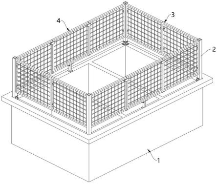 铅蓄电池装配生产线的水浴槽防护结构的制作方法