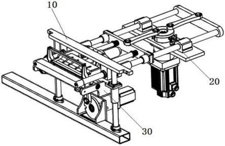 一种结构改进型袋装弹簧机用焊接拉料装置的制作方法