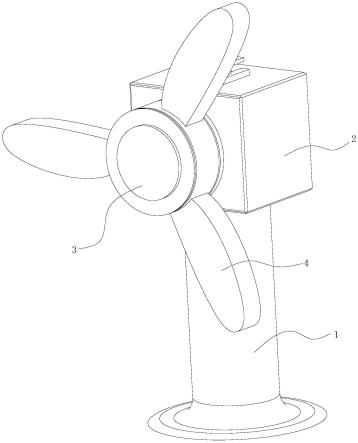 一种风力发电机叶片状态监测装置的制作方法