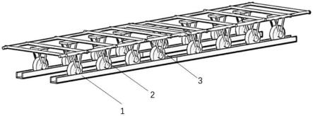 钢筋笼机械连接轨道辅助车装置的制作方法