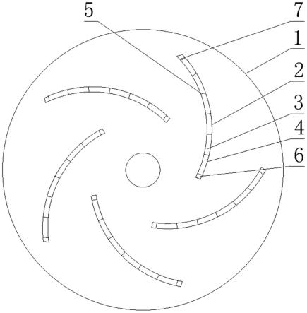 叶顶布置间隙通道的离心式半开式叶轮的制作方法