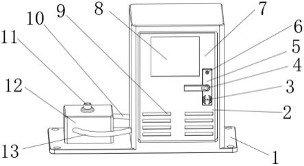 一种机柜自动上锁装置的制作方法