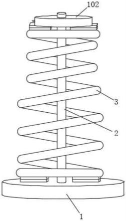 变径弹簧和变径弹簧卷轴的制作方法