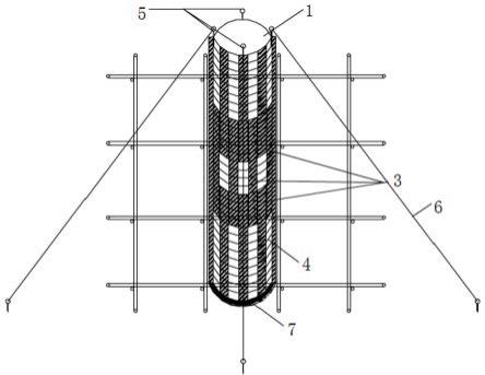 PE双壁波纹管圆柱模板清水混凝土施工方法与流程