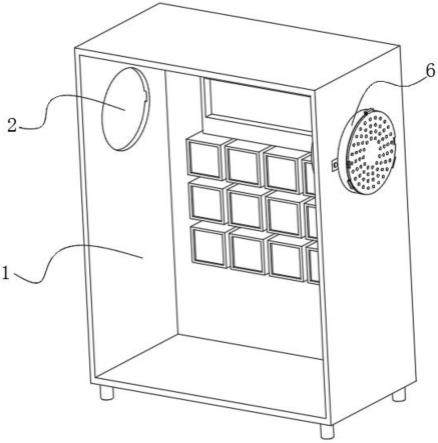 一种具有防尘通风效果的动力柜的制作方法