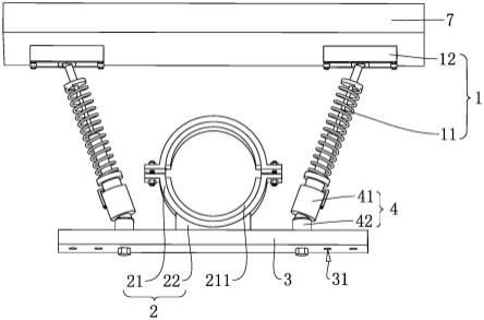 一种稳定型排水管道用抗震支架的制作方法