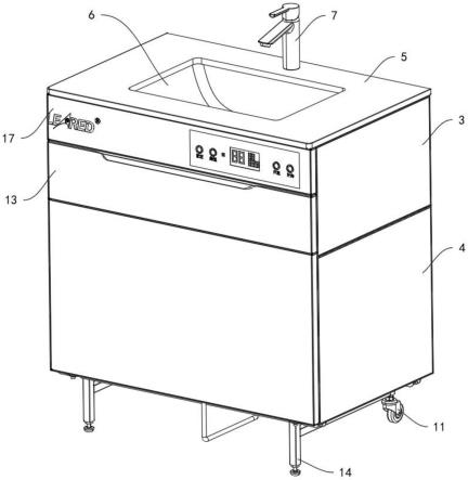一种便于维护的浴柜热水器的制作方法