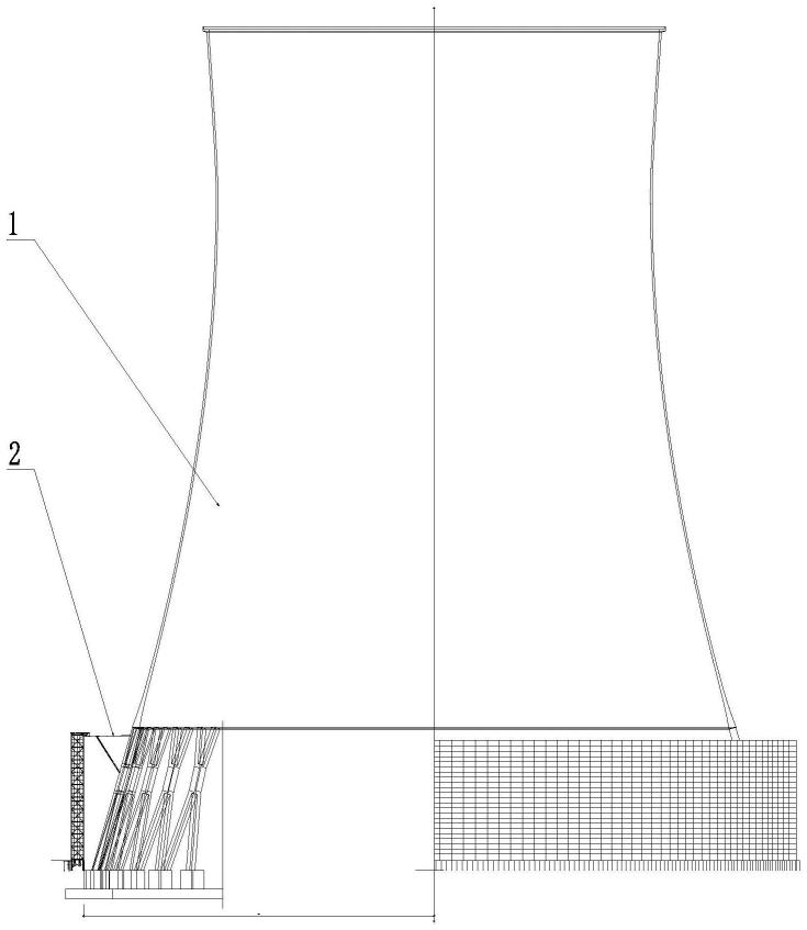 一种冷却塔展宽平台铺板的制作方法