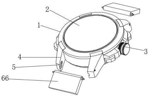 一种便于更换表带的手表外壳结构的制作方法