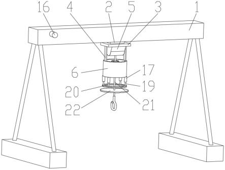 一种空间桁架式门式起重机的制作方法
