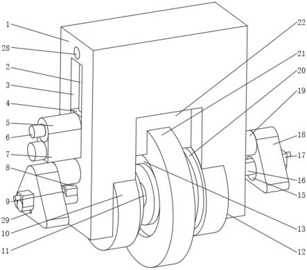 一种起重机械运行车轮轴向定位装置的制作方法