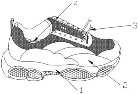 一种耐磨防滑运动鞋的制作方法