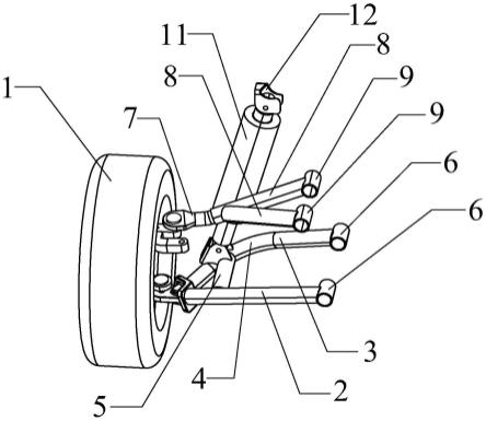 车轮固定结构的制作方法