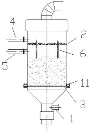 一种海绵钛流态化反应系统及方法与流程