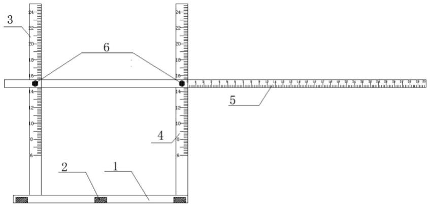 一种线型分段外板企口测量工具的制作方法