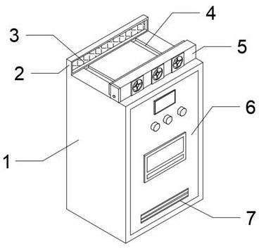 一种防静电干扰的低压配电柜的制作方法