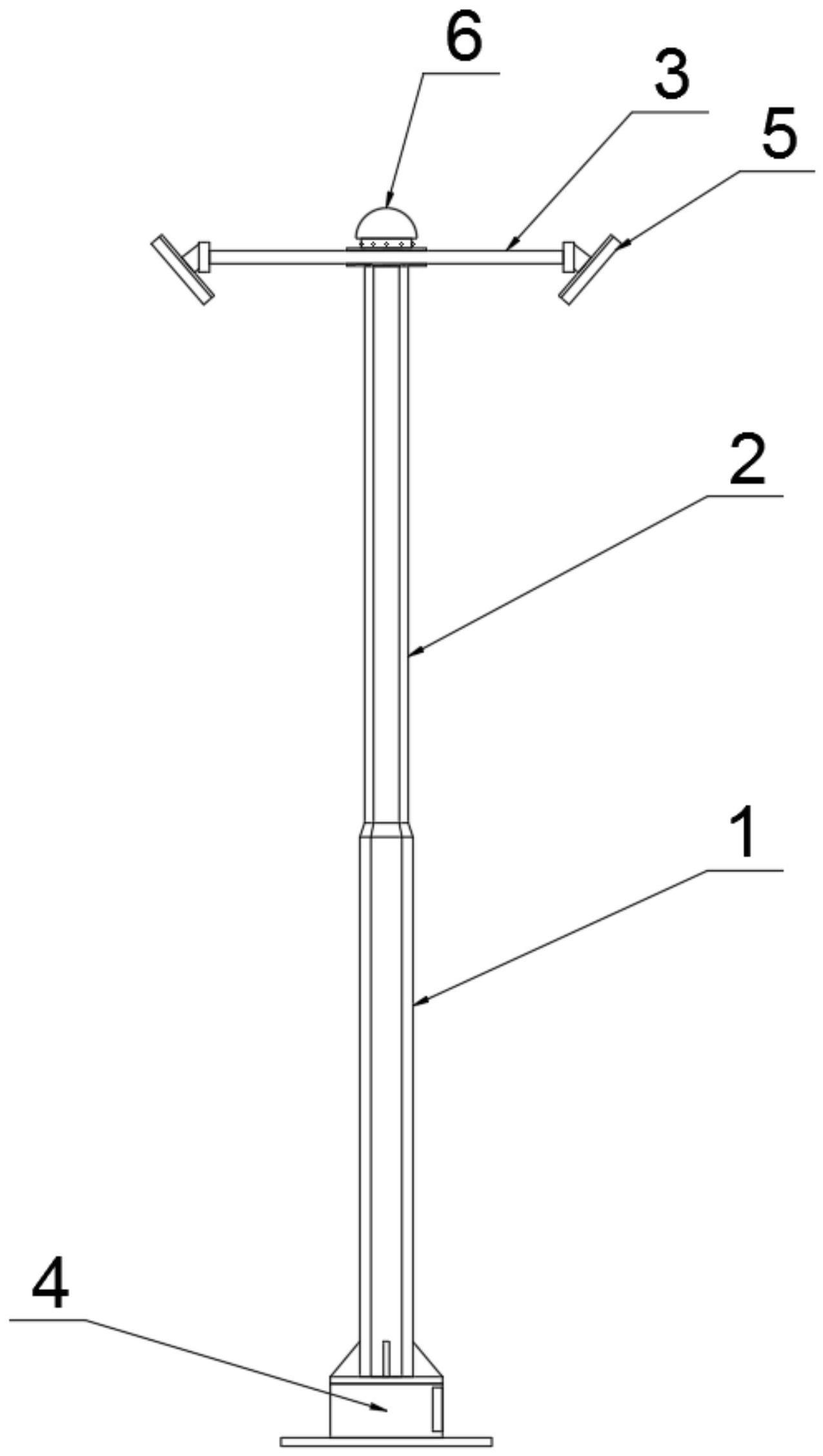 一种可排水的升降式高杆灯的制作方法