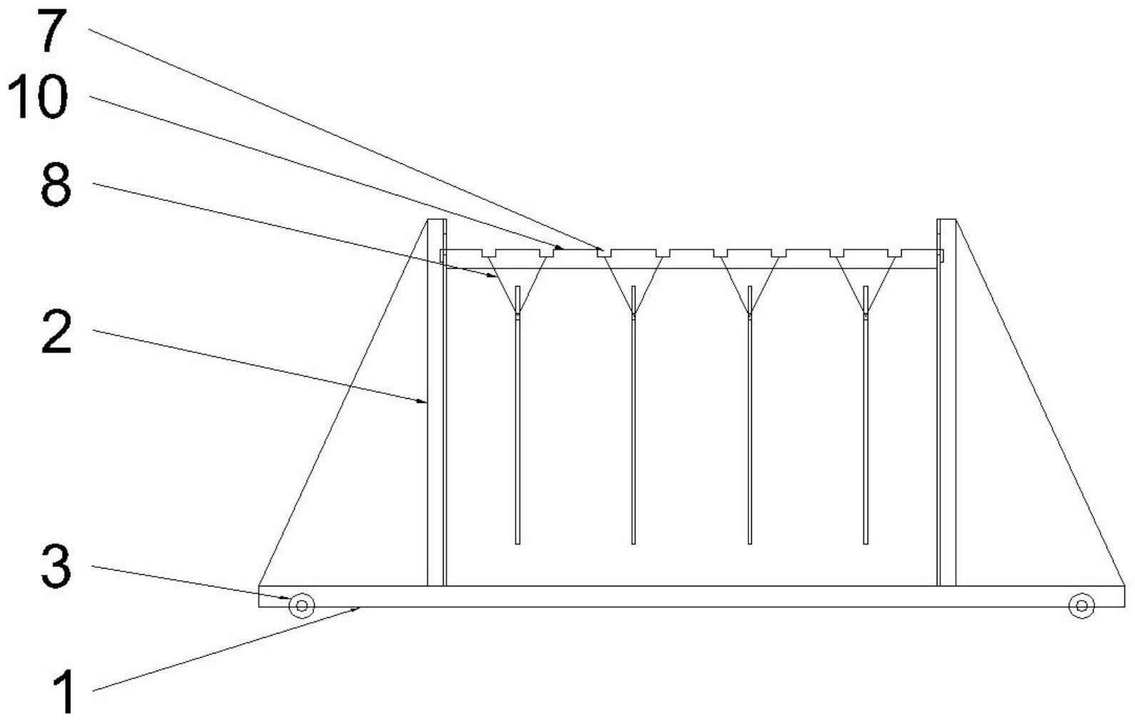 一种带孔金属面板吊挂系统的制作方法
