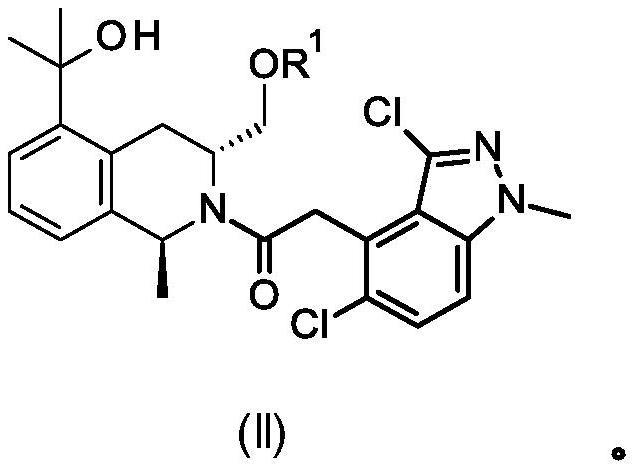 2-(3,5-二氯-1-甲基-吲唑-4-基)-1-[(1S,3R)-3-(羟基甲基)-5-(1-羟基-1-甲基-乙基)-1-甲基-3,4-二氢-1H-异喹啉-2-基]乙酮的前药的制作方法