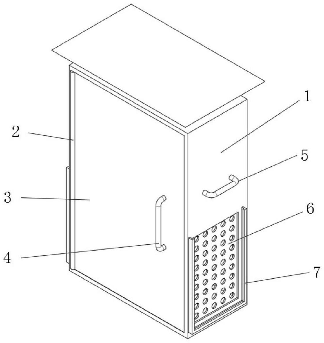 一种箱式变压器散热装置的制作方法